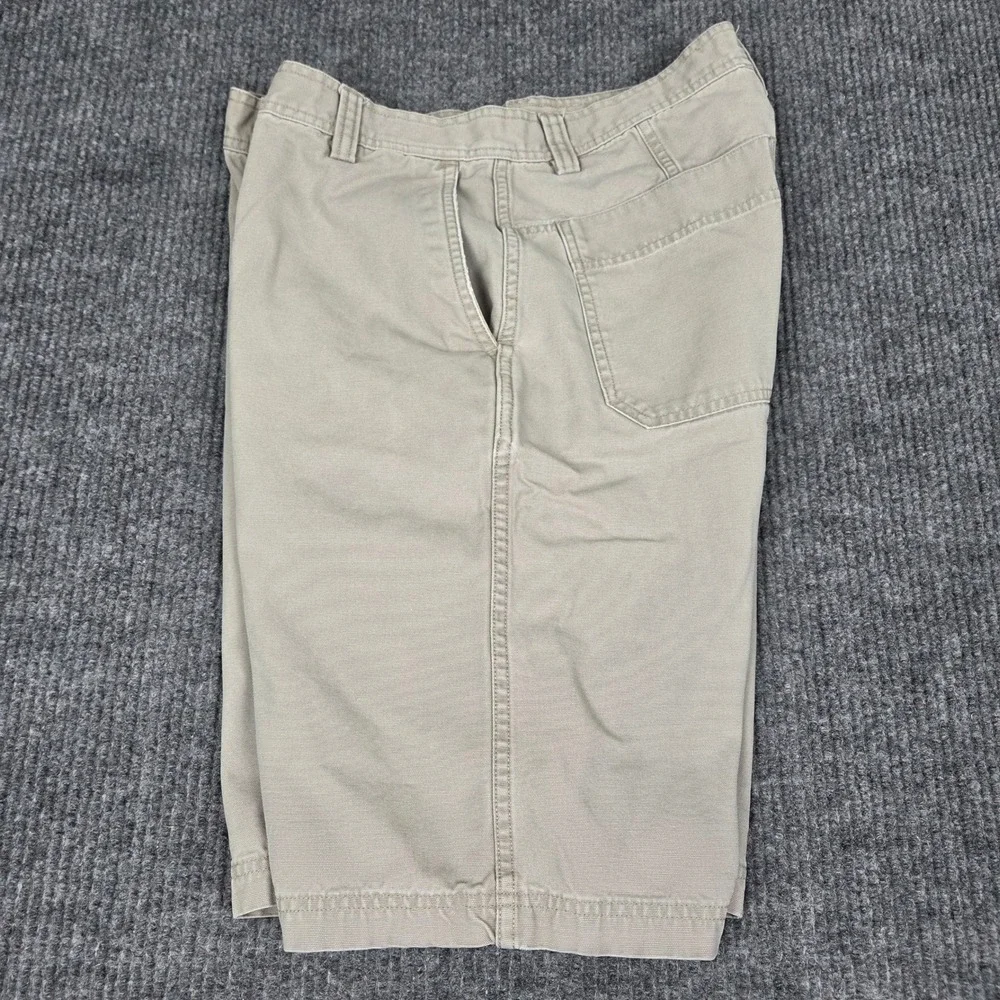 The North Face A5 Series Mens 32 Khaki‎ Tan Cotton Canvas Hiking Utility Shorts